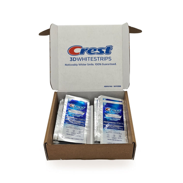 Crest Professional Effects 3D Whitestrips Teeth Whitening "Double Value Pack"